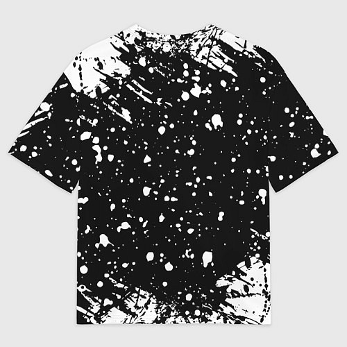 Мужская футболка оверсайз Ghostemane texture / 3D-принт – фото 2
