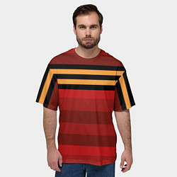 Футболка оверсайз мужская VICTORY COLORS, цвет: 3D-принт — фото 2