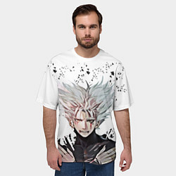 Футболка оверсайз мужская Ванпанчмен Гару, цвет: 3D-принт — фото 2