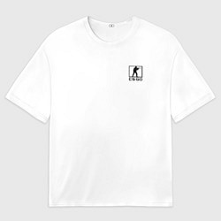 Мужская футболка оверсайз CS:GO - Defuse Angel Graffiti