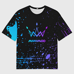 Футболка оверсайз мужская Mamamoo neon, цвет: 3D-принт