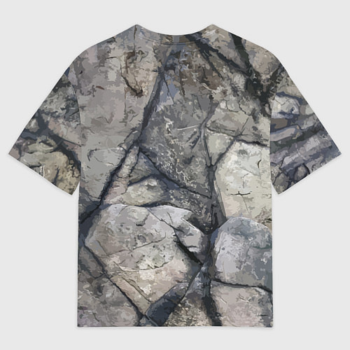 Мужская футболка оверсайз Climbing Extreme / 3D-принт – фото 2