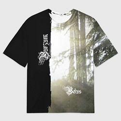 Футболка оверсайз мужская Burzum - Belus, цвет: 3D-принт