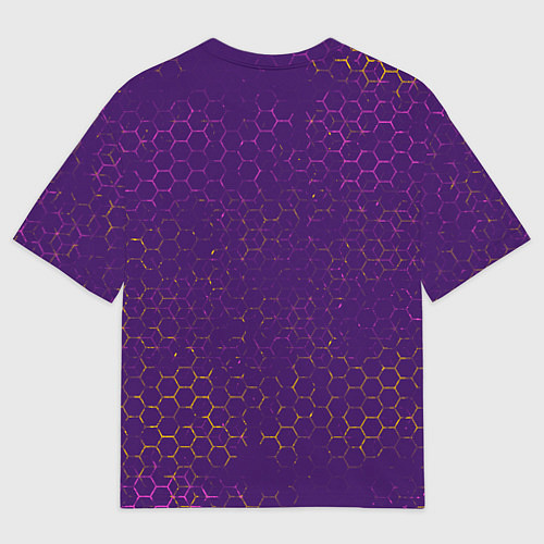 Мужская футболка оверсайз БТС Графика / 3D-принт – фото 2