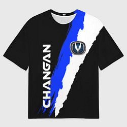 Мужская футболка оверсайз ЧАНГАН - CHANGAN - DOUBLE LINE