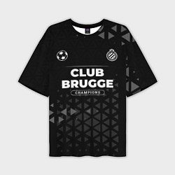 Мужская футболка оверсайз Club Brugge Форма Champions