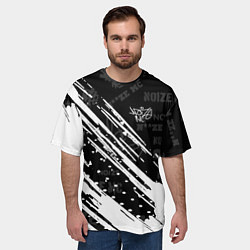 Футболка оверсайз мужская Нойз мс, цвет: 3D-принт — фото 2