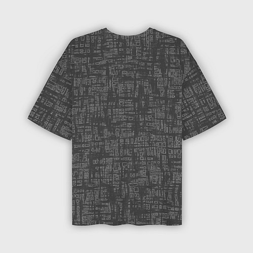 Мужская футболка оверсайз Город 2 Коллекция Get inspired! 119-9-32-f2-sq / 3D-принт – фото 2