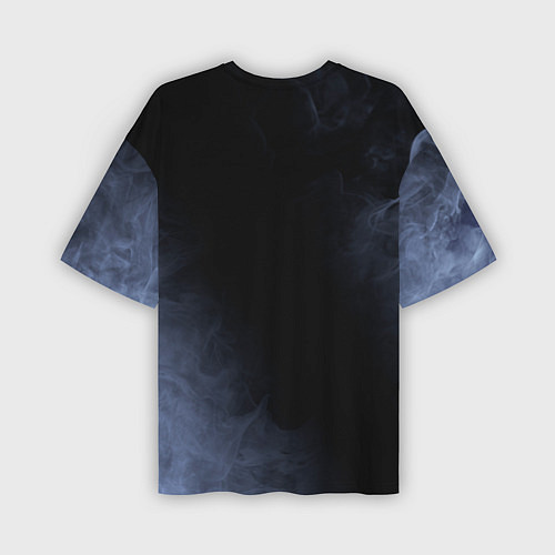 Мужская футболка оверсайз OPEL - Пламя / 3D-принт – фото 2