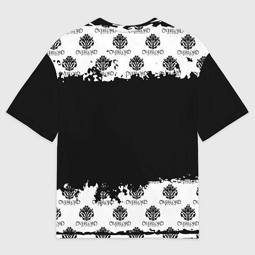 Мужская футболка оверсайз Overlord паттерн / 3D-принт – фото 2