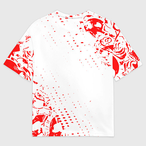 Мужская футболка оверсайз Сабатон / 3D-принт – фото 2