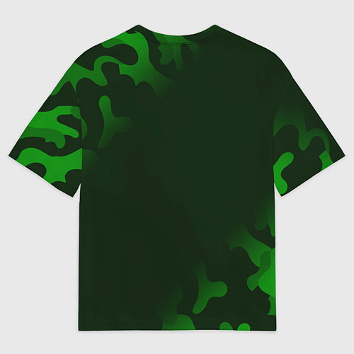 Мужская футболка оверсайз Киря ЗАЩИТНИК Камуфляж / 3D-принт – фото 2