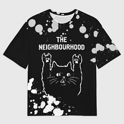 Футболка оверсайз мужская The Neighbourhood Rock Cat, цвет: 3D-принт