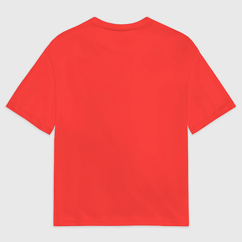 Мужская футболка оверсайз POPPY PLAYTIME CUTE HAGGY WAGGY - милый Хагги Вагг / 3D-принт – фото 2