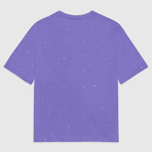 Мужская футболка оверсайз Космический воспитатель / 3D-принт – фото 2