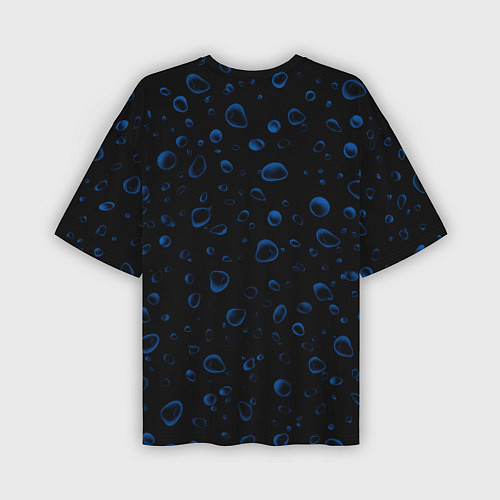 Мужская футболка оверсайз ФИАТ Капли Дождя / 3D-принт – фото 2