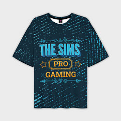 Мужская футболка оверсайз The Sims Gaming PRO
