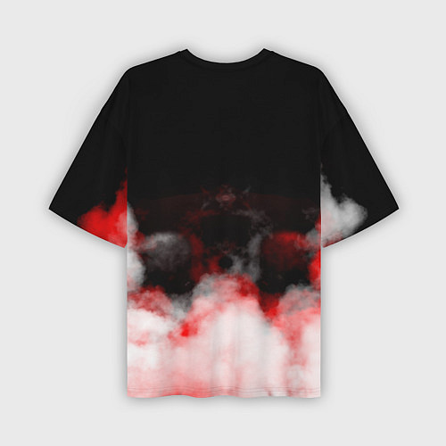 Мужская футболка оверсайз Umbrella Corporation туман / 3D-принт – фото 2