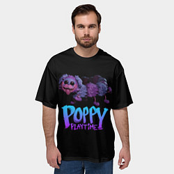 Футболка оверсайз мужская POPPY PLAYTIME PJ Pug-a-Pillar, цвет: 3D-принт — фото 2
