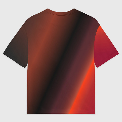 Мужская футболка оверсайз Zhongli Shadow Genshin Impact / 3D-принт – фото 2