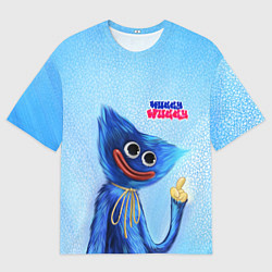 Футболка оверсайз мужская Скромный Хаги Ваги, цвет: 3D-принт