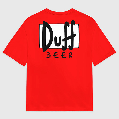 Мужская футболка оверсайз Homer dream / 3D-принт – фото 2