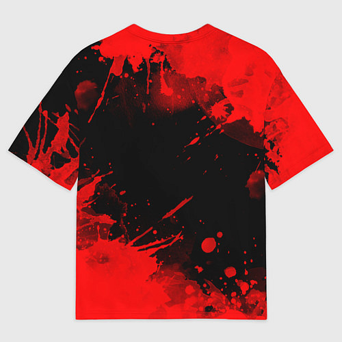 Мужская футболка оверсайз КЛЕЙМО ЖЕРТВЫ - BERSERKБЕРСЕРК / 3D-принт – фото 2