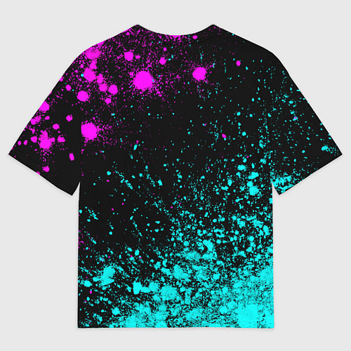 Мужская футболка оверсайз Борис Россия / 3D-принт – фото 2