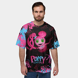 Футболка оверсайз мужская Mommy Poppy Playtime, цвет: 3D-принт — фото 2