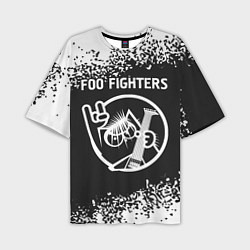 Мужская футболка оверсайз Foo Fighters КОТ Арт