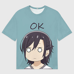 Футболка оверсайз мужская Идзуми Миямура ХориМия, цвет: 3D-принт