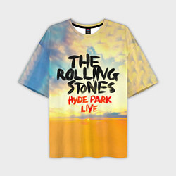 Мужская футболка оверсайз Hyde Park Live - The Rolling Stones