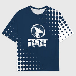 Футболка оверсайз мужская ГРОТ - Grot, цвет: 3D-принт