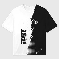 Футболка оверсайз мужская ГРОТ GROT, цвет: 3D-принт