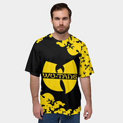 Футболка оверсайз мужская Wu bats, цвет: 3D-принт — фото 2