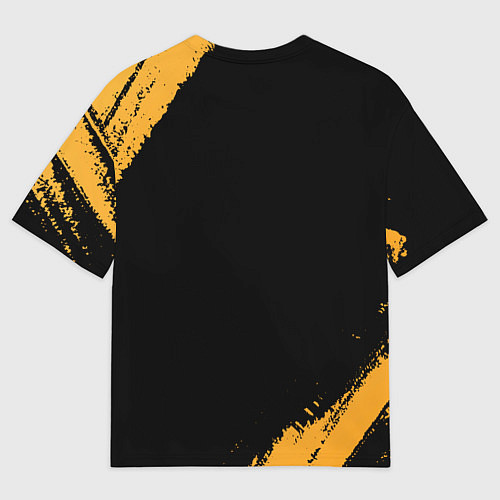 Мужская футболка оверсайз Имя Иван и зологой герб РФ / 3D-принт – фото 2