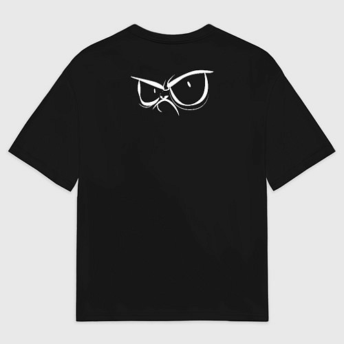 Мужская футболка оверсайз Delicious people русская версия / 3D-принт – фото 2