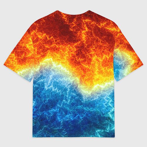 Мужская футболка оверсайз Classic ride / 3D-принт – фото 2