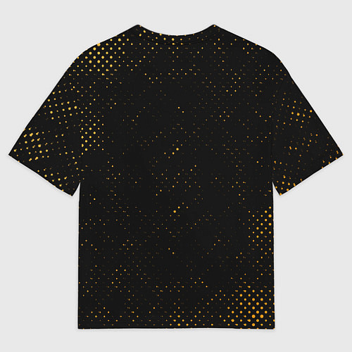 Мужская футболка оверсайз Имя Захар и зологой герб РФ / 3D-принт – фото 2