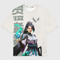 Мужская футболка оверсайз SAGE VALORANT