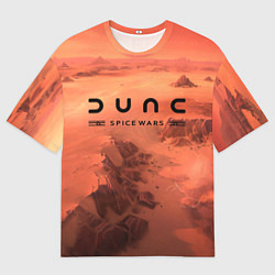 Футболка оверсайз мужская Dune: Spice Wars, logo, цвет: 3D-принт