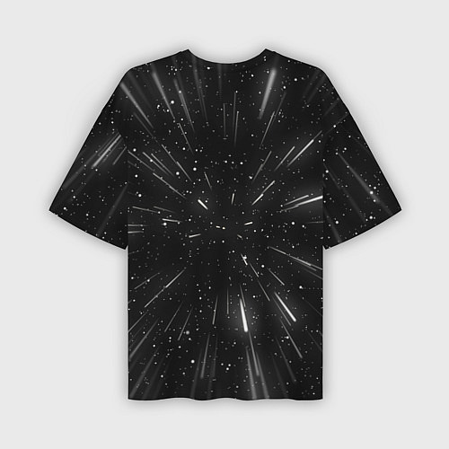 Мужская футболка оверсайз Stellaris WARP / 3D-принт – фото 2