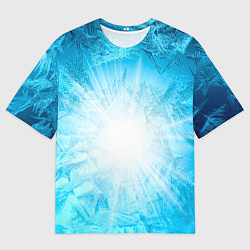 Футболка оверсайз мужская Лед Вспышка света, цвет: 3D-принт