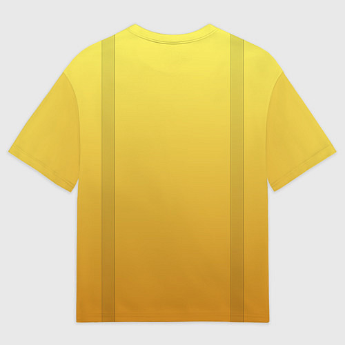 Мужская футболка оверсайз Золотой мужчина DR / 3D-принт – фото 2