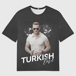 Футболка оверсайз мужская Turkish Love Serkan, цвет: 3D-принт