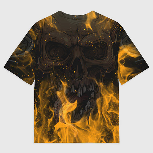 Мужская футболка оверсайз АРИЯ РУССКИЙ РОК / 3D-принт – фото 2