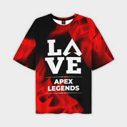 Мужская футболка оверсайз Apex Legends Love Классика