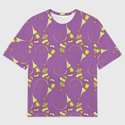 Футболка оверсайз мужская Африканские дюны, цвет: 3D-принт