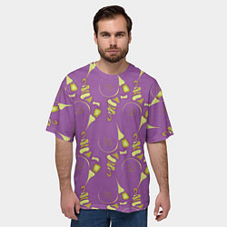 Футболка оверсайз мужская Африканские дюны, цвет: 3D-принт — фото 2