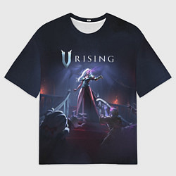 Мужская футболка оверсайз Команда слугам